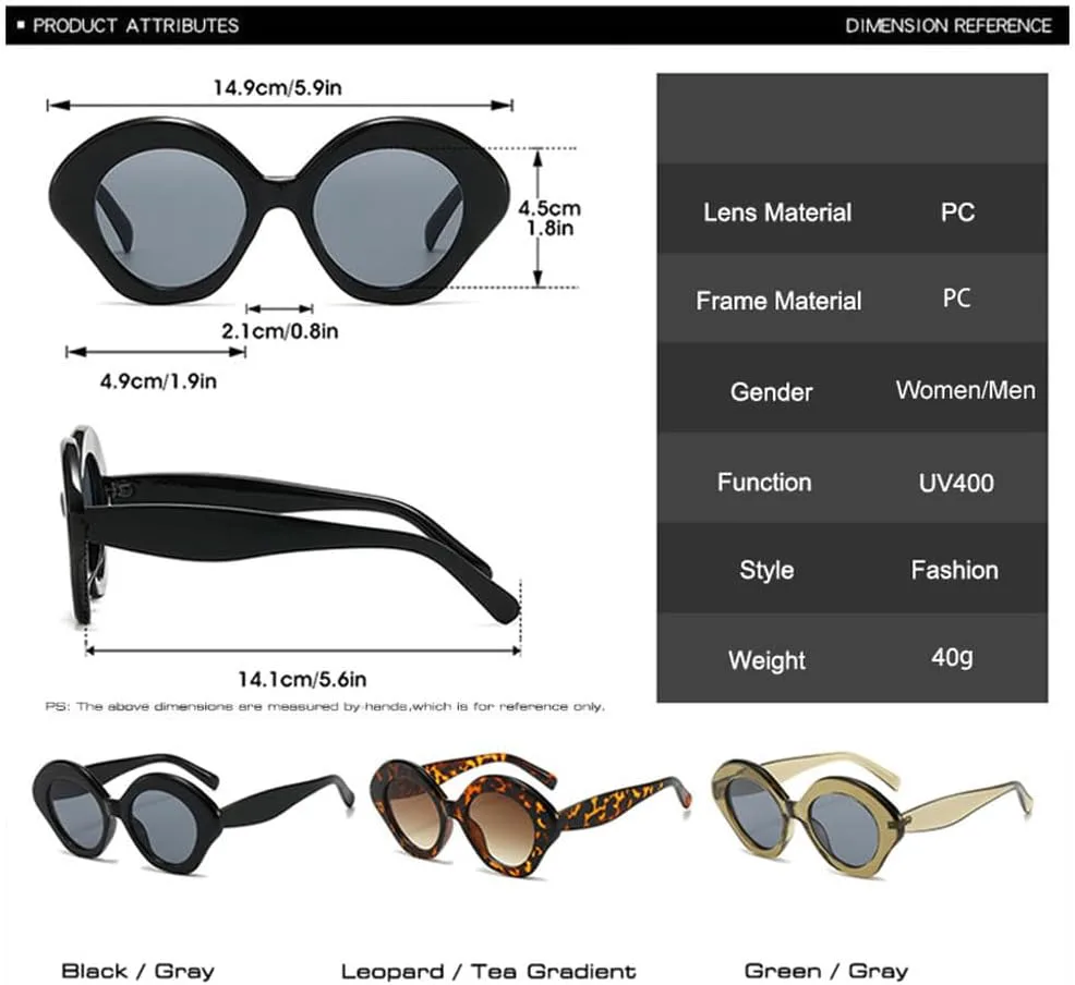 MUTYNE Модные солнцезащитные очки неправильной формы «кошачий глаз» для женщин, ретро-градиентные, модные солнцезащитные очки для мужчин, Jelly Pink Gray
MUTYNE Модные солнцезащитные очки неправильной формы «кошачий глаз» для женщин, ретро-градиентные, модные солнцезащитные очки для мужчин, Jelly Pink Gray