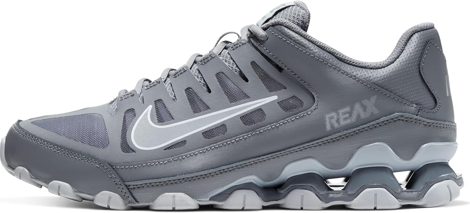 Мужские кроссовки Nike Reax 8 TR с сетчатым верхом для тренировок, серый/платиновый
Мужские кроссовки Nike Reax 8 TR с сетчатым верхом для тренировок, серый/платиновый