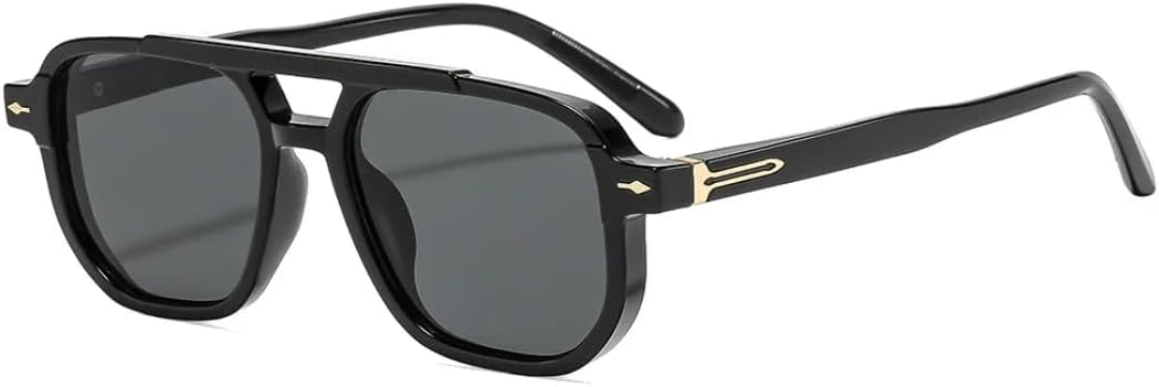 Женские винтажные солнцезащитные очки, модные, с прозрачными градиентными линзами, защита от УФ-излучения UV400; мужские очки с заклепками, в стиле панк-ретро VFDHN, 6090-c1
Женские винтажные солнцезащитные очки, модные, с прозрачными градиентными линзами, защита от УФ-излучения UV400; мужские очки с заклепками, в стиле панк-ретро VFDHN, 6090-c1