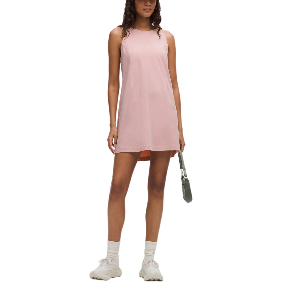 Женское платье без рукавов из органического хлопка Lululemon, розовый
Женское платье без рукавов из органического хлопка Lululemon, розовый