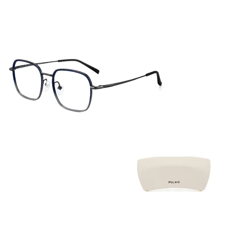 PULAIS Титановая оправа для очков Виндзор квадратной формы унисекс, HK3030-C01 Black
PULAIS Титановая оправа для очков Виндзор квадратной формы унисекс, HK3030-C01 Black