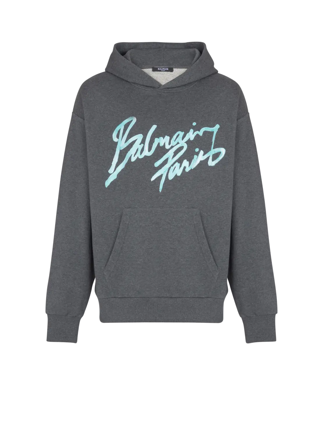 Худи с принтом Balmain, серый
Худи с принтом Balmain, серый