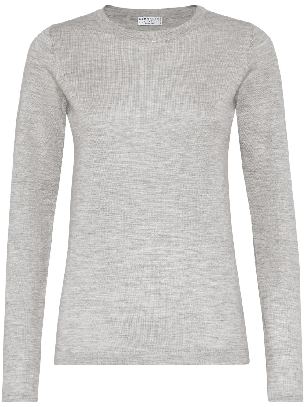 Джемпер тонкой вязки Brunello Cucinelli, серый
Джемпер тонкой вязки Brunello Cucinelli, серый