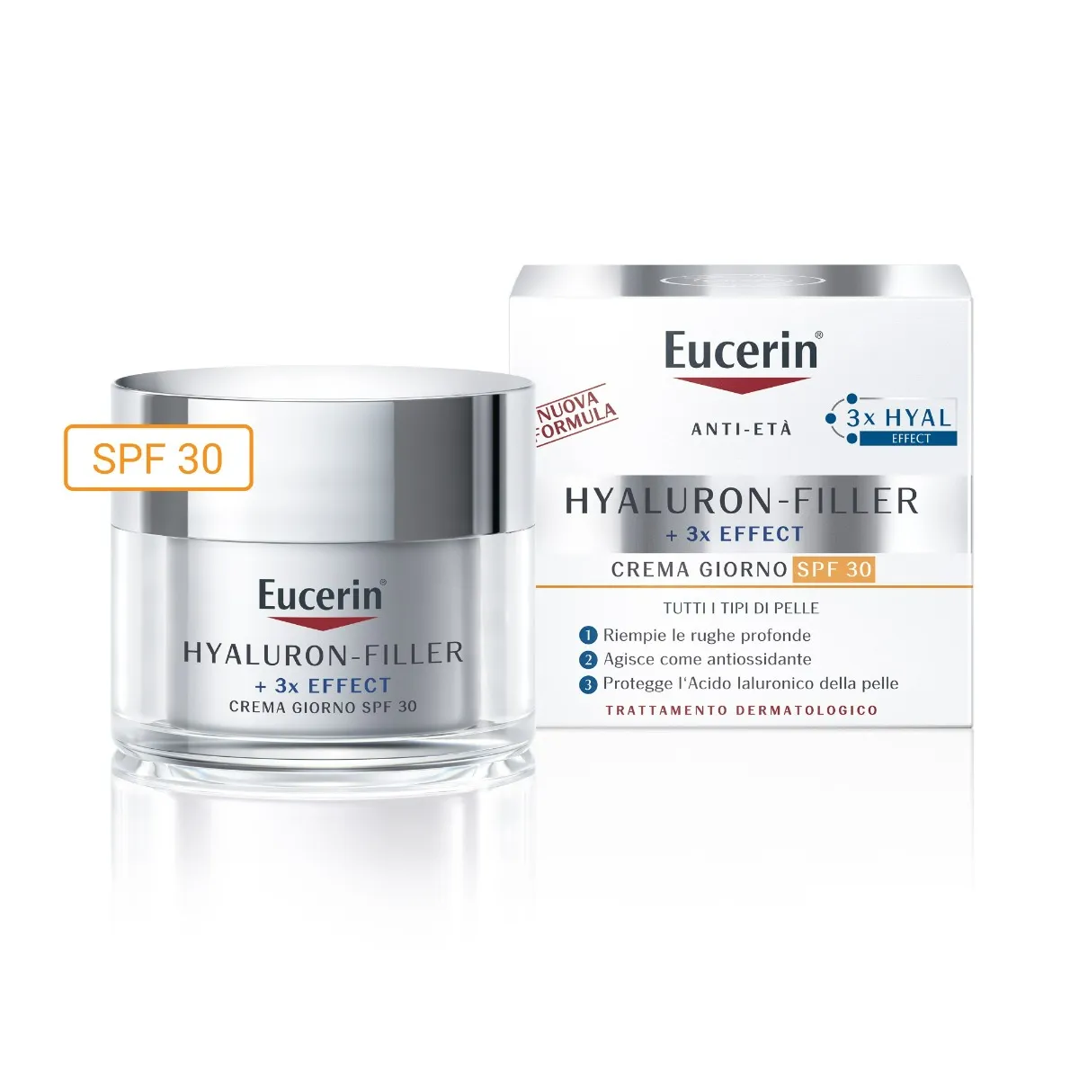 Eucerin Hyaluron-Filler Day SPF 30 50 мл Антивозрастной крем для лица
Eucerin Hyaluron-Filler Day SPF 30 50 мл Антивозрастной крем для лица