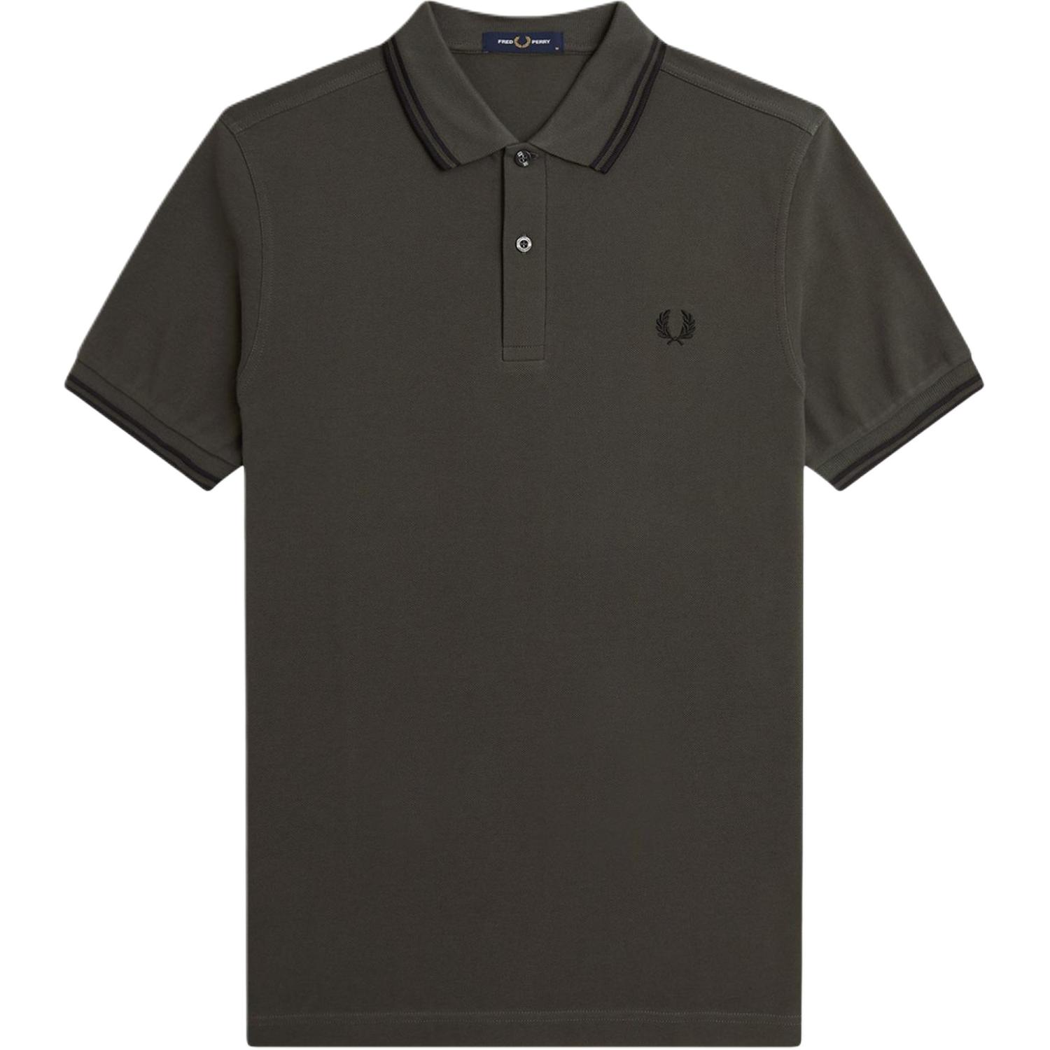 Поло с вышитым логотипом FRED PERRY, зеленый
Поло с вышитым логотипом FRED PERRY, зеленый