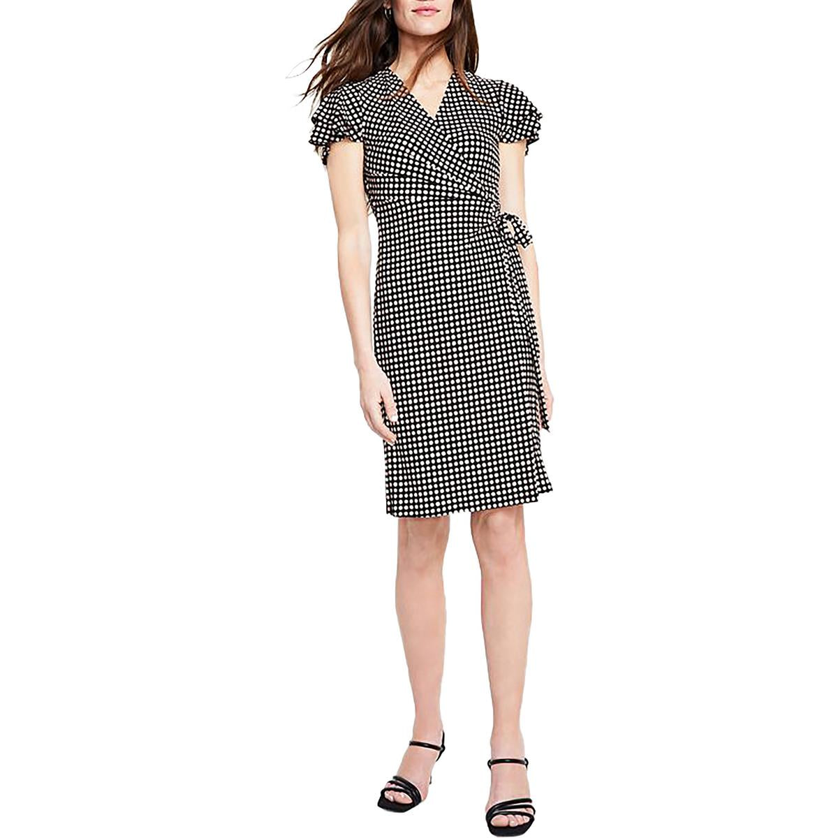 Женское мини-платье с V-образным вырезом и запахом Anne Klein, цвет anne blk/warm sandalwood
Женское мини-платье с V-образным вырезом и запахом Anne Klein, цвет anne blk/warm sandalwood
