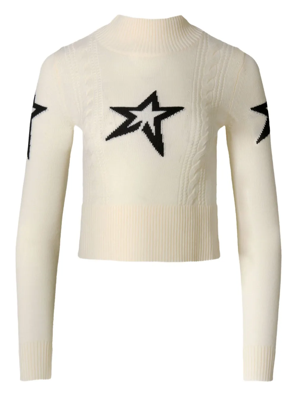 Декорированный свитер фактурной вязки Perfect Moment, белый
Декорированный свитер фактурной вязки Perfect Moment, белый