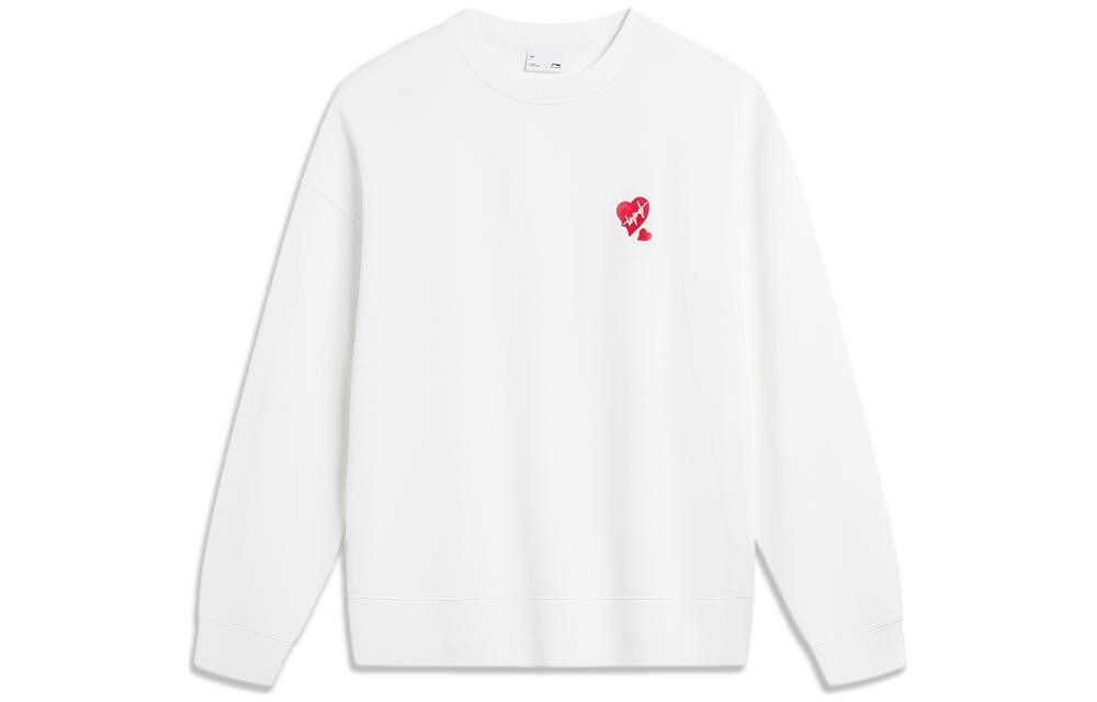 Женская толстовка из коллекции Sports Life, молочно-белая Lining 
Женская толстовка из коллекции Sports Life, молочно-белая Lining