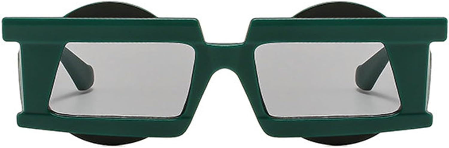 Солнцезащитные очки Willochra Unique Polygon Square Double Color для женщин, 2023 год, ретро-стиль для мужчин, трендовые заклепки, градиентные солнцезащитные очки, Green
Солнцезащитные очки Willochra Unique Polygon Square Double Color для женщин, 2023 год, ретро-стиль для мужчин, трендовые заклепки, градиентные солнцезащитные очки, Green