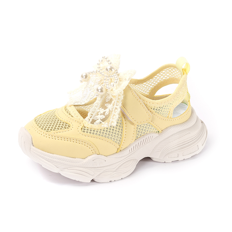 Детские сандалии с нескользящей подошвой RHOBESAM, желтый
Детские сандалии с нескользящей подошвой RHOBESAM, желтый