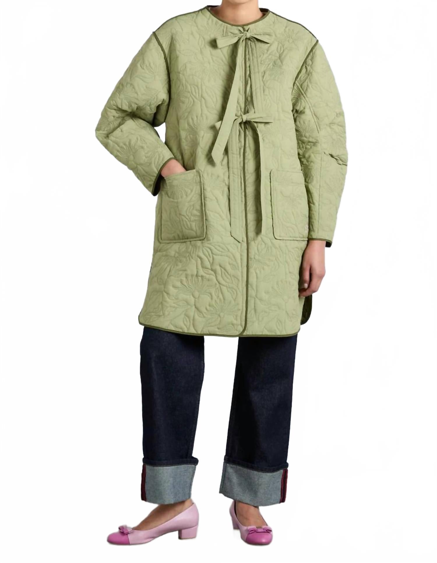 Женская куртка ко Дню святого Валентина зеленого цвета Damson Madder, зеленый
Женская куртка ко Дню святого Валентина зеленого цвета Damson Madder, зеленый