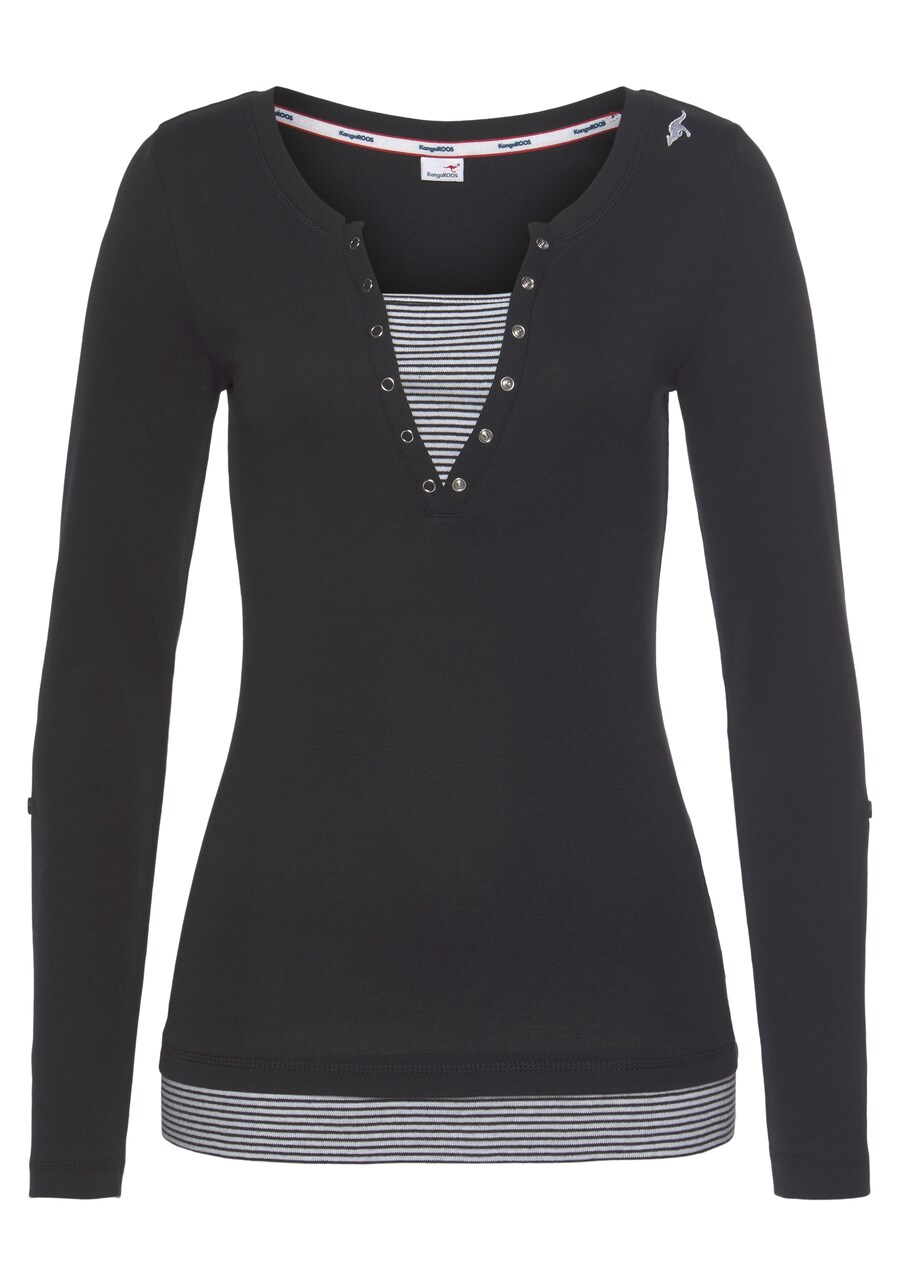 Лонгслив KangaROOS, Black
Лонгслив KangaROOS, Black