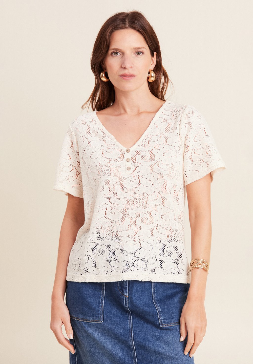 Блуза Breal, экрю
Блуза Breal, экрю