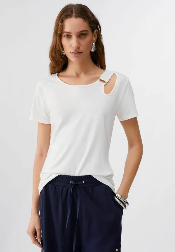 Футболка с вырезом в виде мит Liu Jo, Off White, Белый, Футболка с вырезом в виде мит Liu Jo, Off White
Футболка с вырезом в виде мит Liu Jo, Off White, Белый, Футболка с вырезом в виде мит Liu Jo, Off White