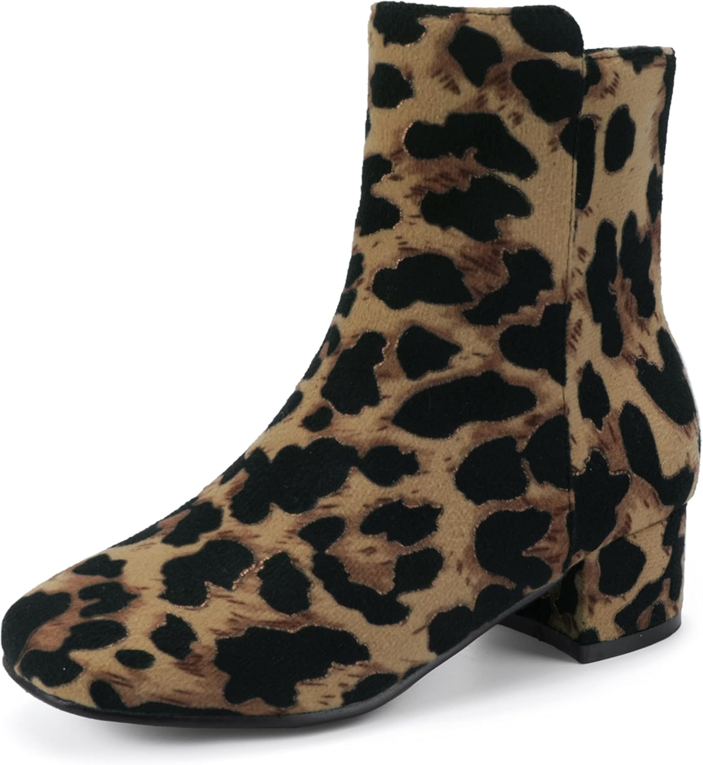 Детские сапоги PANDANINJIA для девочек, модные туфли с квадратным носком, низким каблуком, ботильоны Alyssa с молнией для малышей и старших детей, Leopard Suede
Детские сапоги PANDANINJIA для девочек, модные туфли с квадратным носком, низким каблуком, ботильоны Alyssa с молнией для малышей и старших детей, Leopard Suede