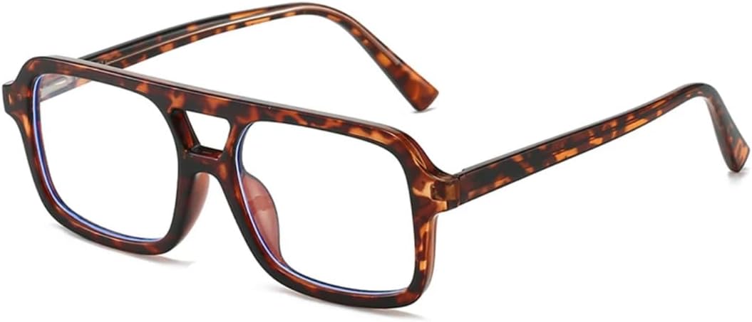 Ретро-солнцезащитные очки с двойной перемычкой для женщин и мужчин, роскошные, прозрачные, конфетного цвета, с защитой от УФ-излучения UV400, в тренде UATXTAU, Leopard Clear
Ретро-солнцезащитные очки с двойной перемычкой для женщин и мужчин, роскошные, прозрачные, конфетного цвета, с защитой от УФ-излучения UV400, в тренде UATXTAU, Leopard Clear