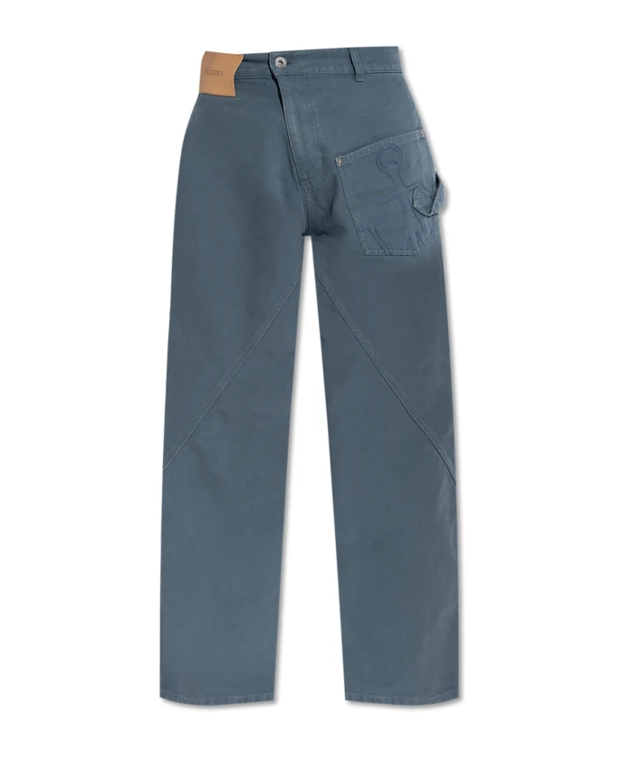 Джинсы с логотипом Jw Anderson, синий
Джинсы с логотипом Jw Anderson, синий