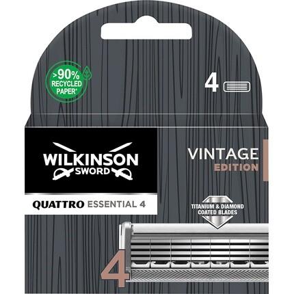 Винтажные лезвия Wilkinson Quattro Wood, Wilkinson Sword
Винтажные лезвия Wilkinson Quattro Wood, Wilkinson Sword