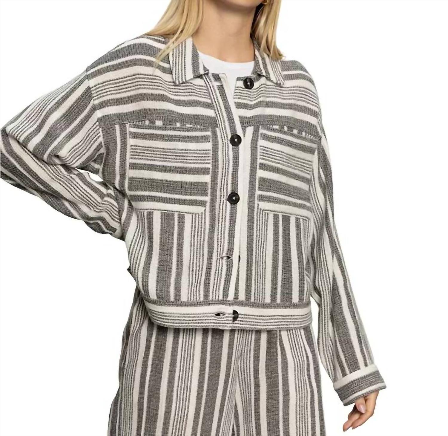 Куртка Shoreside в полоску Atlantic Sanctuary, Atlantic Stripe
Куртка Shoreside в полоску Atlantic Sanctuary, Atlantic Stripe