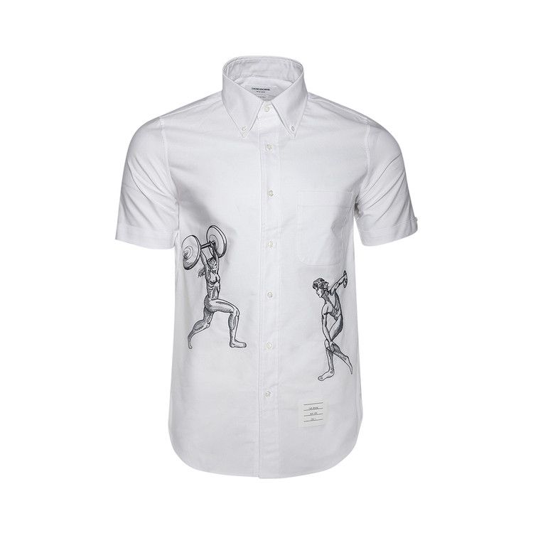 Рубашка Thom Browne Olympic Athletes Shirt 'White'
Рубашка Thom Browne Olympic Athletes Shirt 'White'