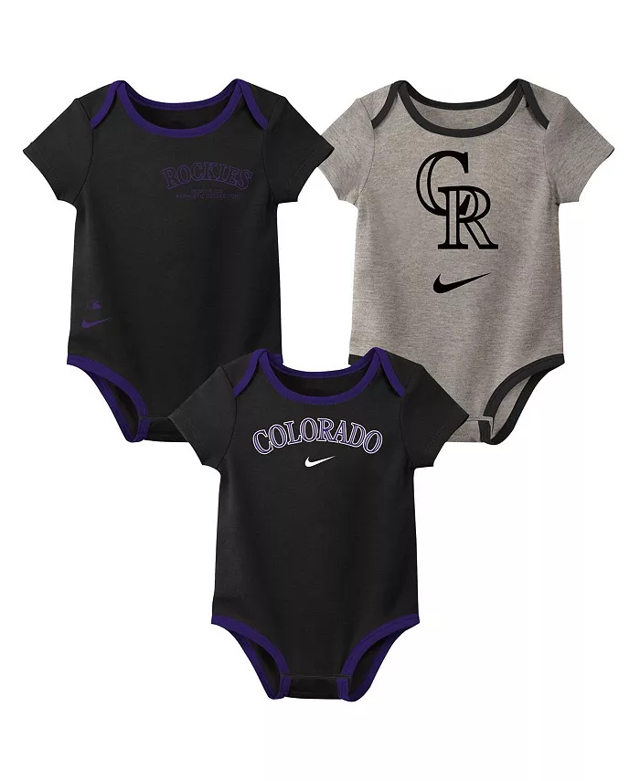 Боди для мальчиков и девочек Colorado Rockies Authentic Collection, набор из 3 штук Nike
Боди для мальчиков и девочек Colorado Rockies Authentic Collection, набор из 3 штук Nike