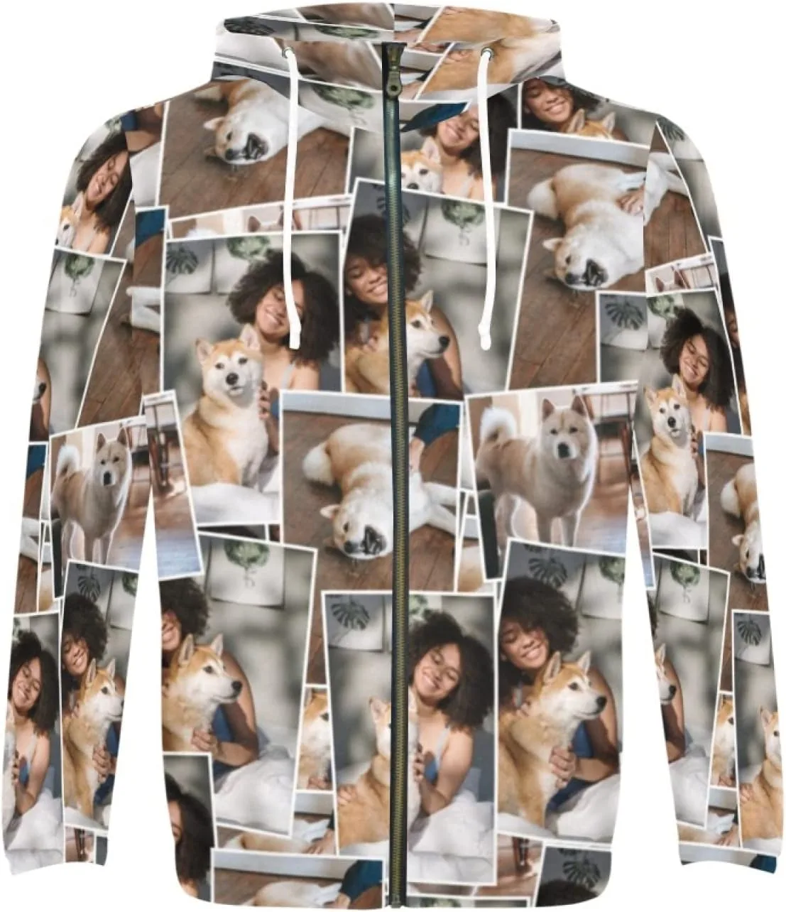 Капюшон с молнией Custom Zip Up, с принтом по всей поверхности Ussunarts
Капюшон с молнией Custom Zip Up, с принтом по всей поверхности Ussunarts