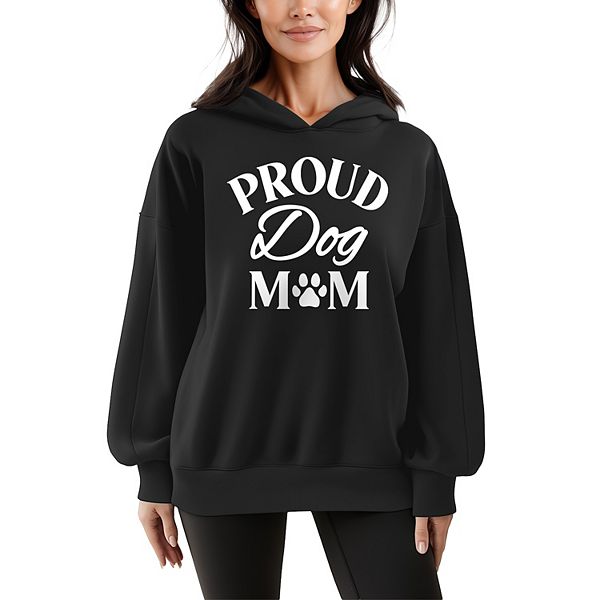 Женский оверсайз худи с принтом proud dog mom Licensed Character, Black
Женский оверсайз худи с принтом proud dog mom Licensed Character, Black