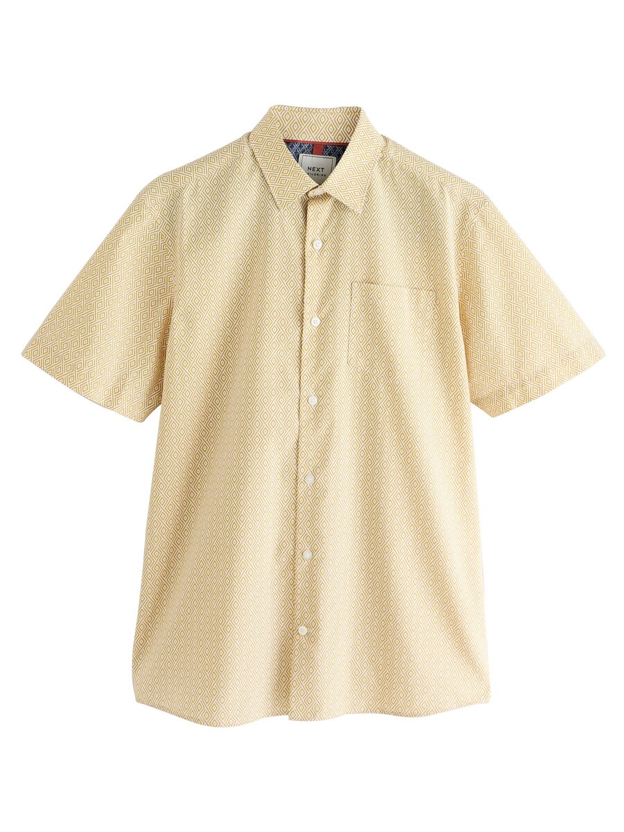 Рубашка на пуговицах классического кроя Next, цвет Mustard
Рубашка на пуговицах классического кроя Next, цвет Mustard