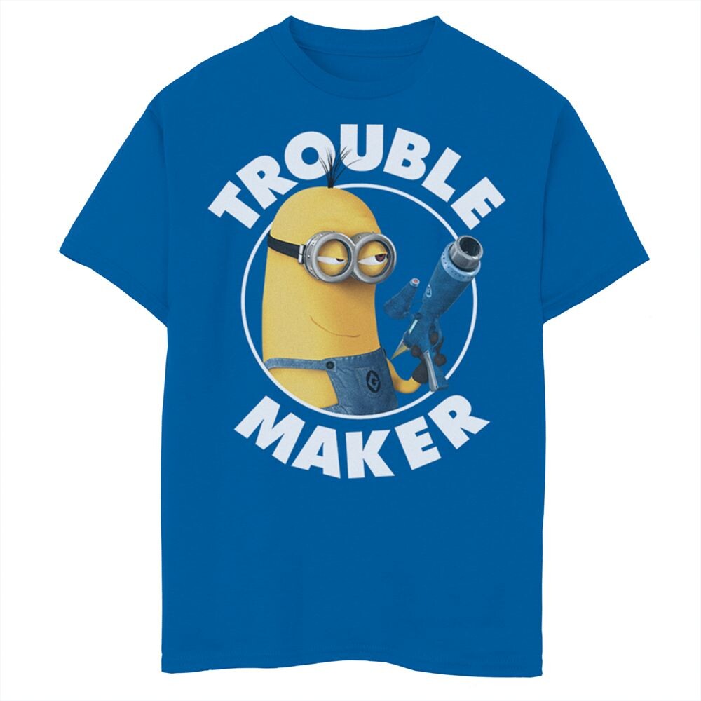 Футболка Minions Trouble Maker для мальчиков 8–20 лет Licensed Character, цвет Royal
Футболка Minions Trouble Maker для мальчиков 8–20 лет Licensed Character, цвет Royal