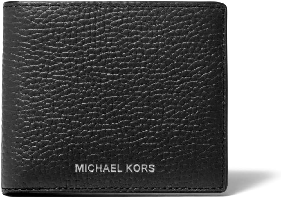 Мужской кошелек Michael Kors Hudson, Black Pebbled Leather
Мужской кошелек Michael Kors Hudson, Black Pebbled Leather