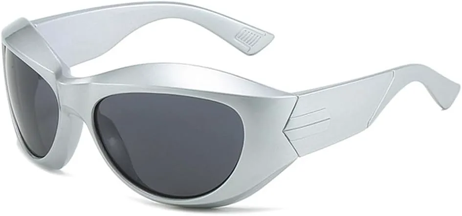 Солнцезащитные очки в стиле хип-хоп неправильной формы для женщин, с полосками на дужках, винтажные готические солнцезащитные очки для мужчин VFDHN, C4 Silver Black
Солнцезащитные очки в стиле хип-хоп неправильной формы для женщин, с полосками на дужках, винтажные готические солнцезащитные очки для мужчин VFDHN, C4 Silver Black