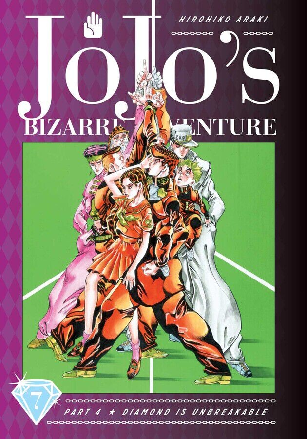 Манга JoJo's Bizarre Adventure Part 4: Diamond is Unbreakable Manga Volume 7 (Hardcover)
Манга JoJo's Bizarre Adventure Part 4: Diamond is Unbreakable Manga Volume 7 (Hardcover)