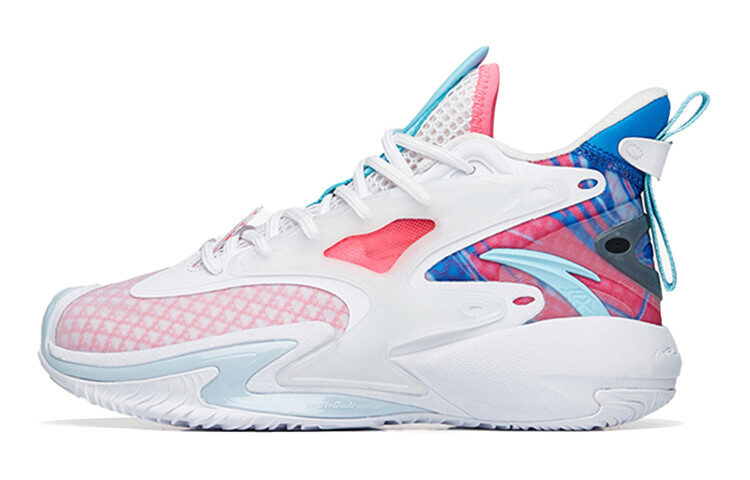 Детские баскетбольные кроссовки GS Mid-top белые/бело-красные/исландско-синие Anta Kids
Детские баскетбольные кроссовки GS Mid-top белые/бело-красные/исландско-синие Anta Kids