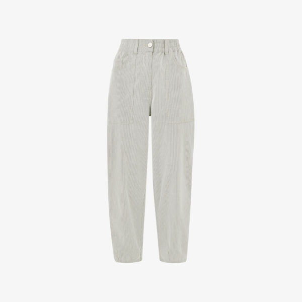 Зауженные брюки Tessa из эластичного хлопка со средней посадкой в полоску Whistles, мультиколор
Зауженные брюки Tessa из эластичного хлопка со средней посадкой в полоску Whistles, мультиколор