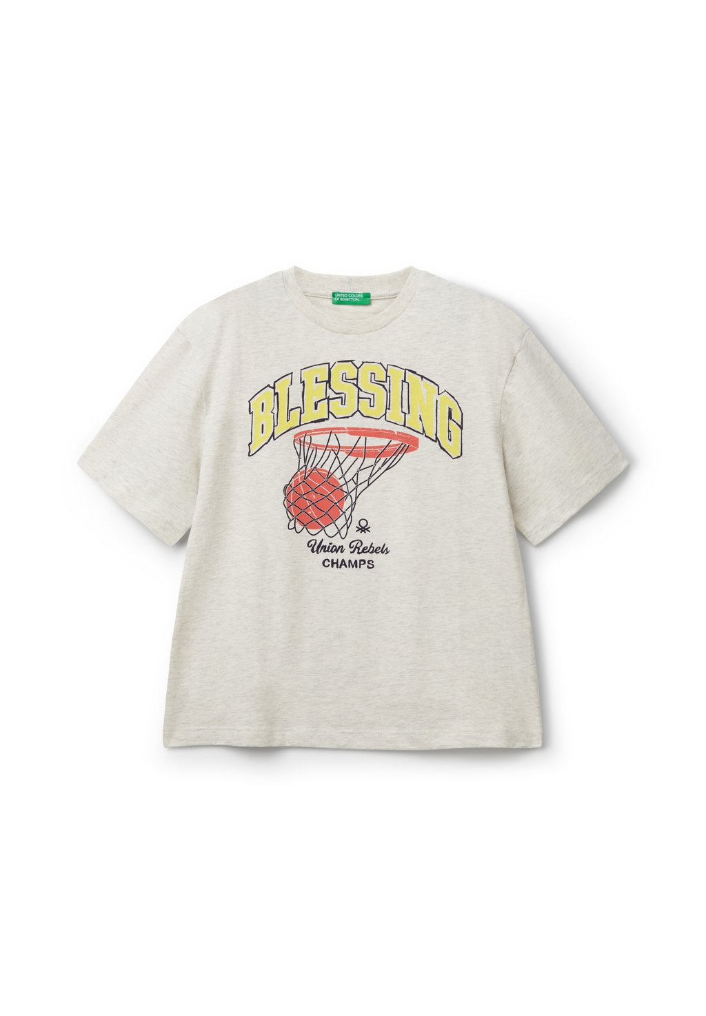 Футболка с принтом SHORT SLEEVE United Colors of Benetton, слоновая кость
Футболка с принтом SHORT SLEEVE United Colors of Benetton, слоновая кость