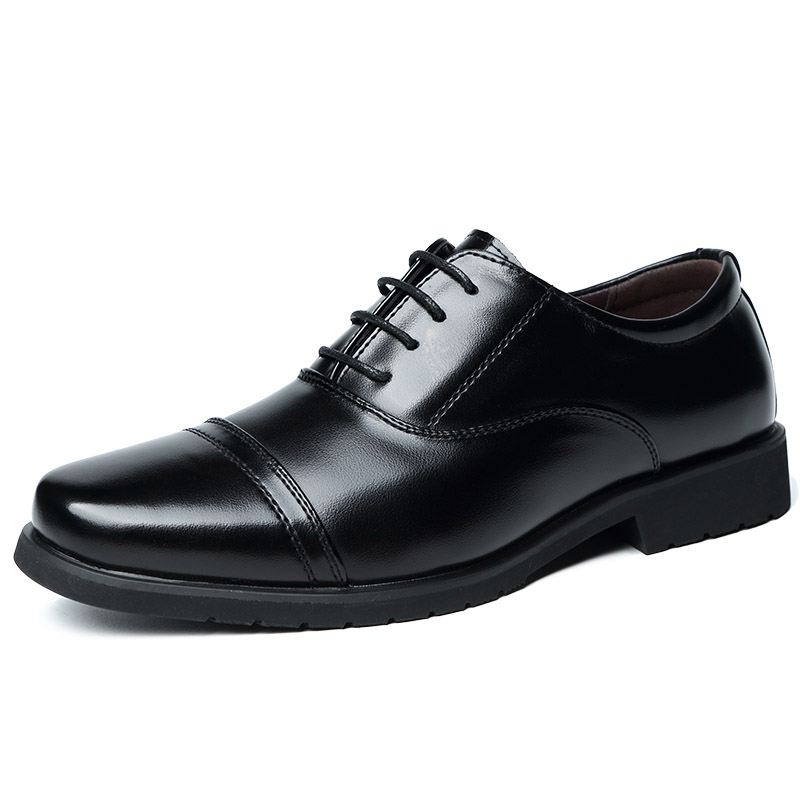 BEIOUTU Мужские повседневные кожаные туфли, черные 
BEIOUTU Мужские повседневные кожаные туфли, черные