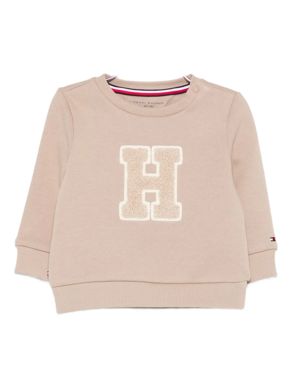 Свитшот с нашивкой-логотипом Tommy Hilfiger Junior, бежевый
Свитшот с нашивкой-логотипом Tommy Hilfiger Junior, бежевый