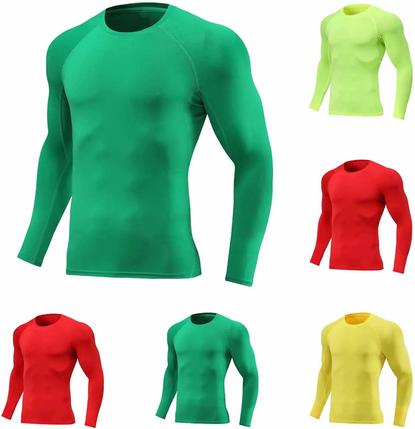 Мужская компрессионная футболка с длинным рукавом для тренировок Lmdudan
Мужская компрессионная футболка с длинным рукавом для тренировок Lmdudan