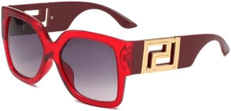 Солнцезащитные очки для мужчин и женщин, винтажные, большие, модные, квадратные, с градиентным переходом цвета, модные солнцезащитные очки с защитой от УФ-излучения UV400 MTZJH, Red
Солнцезащитные очки для мужчин и женщин, винтажные, большие, модные, квадратные, с градиентным переходом цвета, модные солнцезащитные очки с защитой от УФ-излучения UV400 MTZJH, Red