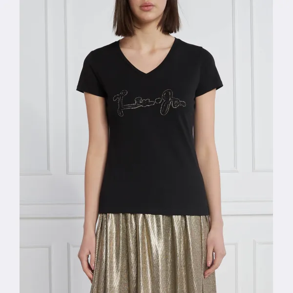 Футболка стандартного кроя Liu Jo, черный
Футболка стандартного кроя Liu Jo, черный