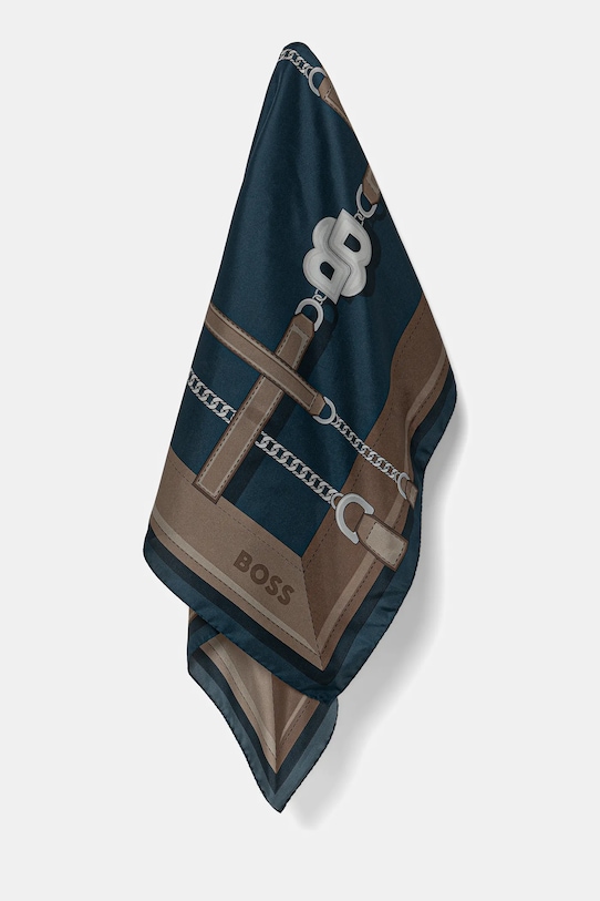 Шелковый шарф Boss, синий
Шелковый шарф Boss, синий