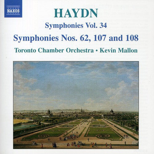 CD диск Haydn / Toronto Chamber Orchestra / Mallon: Symphonies Nos. 62 107 & 108
CD диск Haydn / Toronto Chamber Orchestra / Mallon: Symphonies Nos. 62 107 & 108