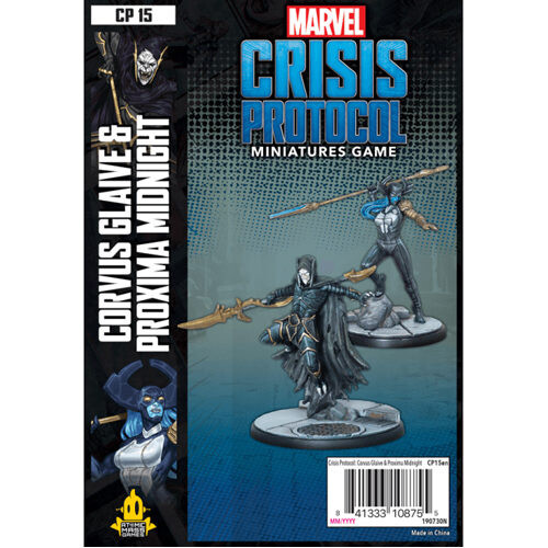 Настольная игра Marvel Crisis Protocol: Corvus Glaive And Proxima Midnight
Настольная игра Marvel Crisis Protocol: Corvus Glaive And Proxima Midnight