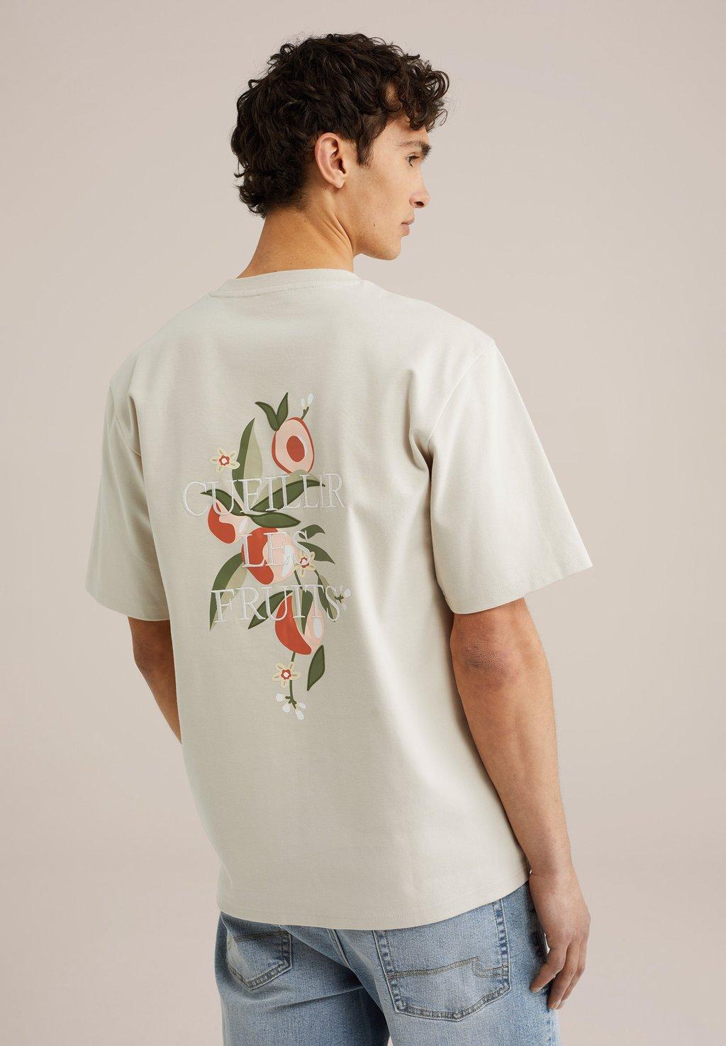 Футболка с принтом WE Fashion, бежевый
Футболка с принтом WE Fashion, бежевый