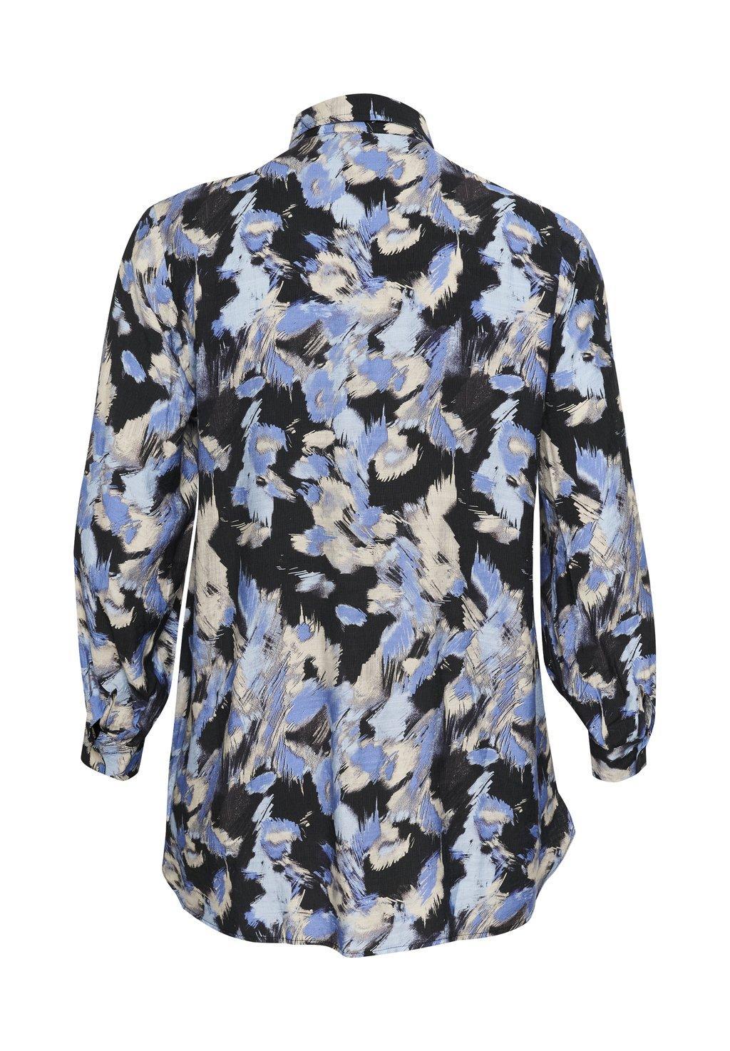 Блузка на пуговицах Kaffe Curve, черный
Блузка на пуговицах Kaffe Curve, черный