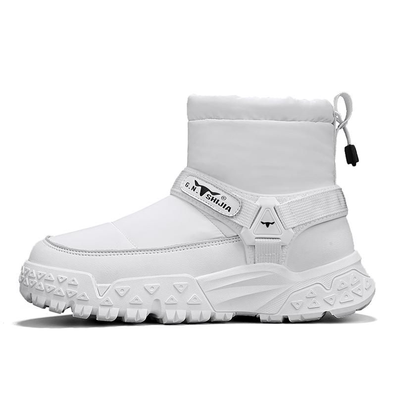 G.N.SHIJIA Тёплые износостойкие противоскользящие короткие зимние ботинки мужские белые, цвет White
G.N.SHIJIA Тёплые износостойкие противоскользящие короткие зимние ботинки мужские белые, цвет White