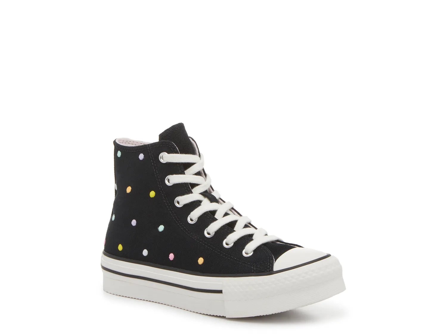 Кроссовки Converse Chuck Taylor All Star Lift High-Top Sneaker - Kids', Navy/Multicolor Polka Dot
Кроссовки Converse Chuck Taylor All Star Lift High-Top Sneaker - Kids', Navy/Multicolor Polka Dot