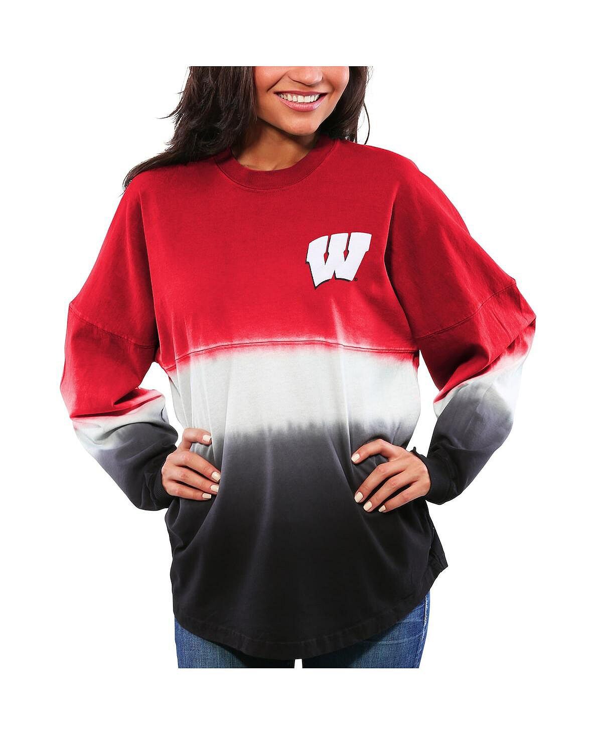 Женский красный джерси Wisconsin Badgers с длинными рукавами и омбре, окрашенный погружением Spirit Spirit Jersey, красный
Женский красный джерси Wisconsin Badgers с длинными рукавами и омбре, окрашенный погружением Spirit Spirit Jersey, красный