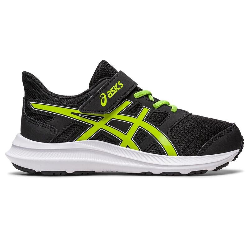 Детские кроссовки для мультиспорта — ASICS Jolt 4 PS — черный/лаймовый Zest, цвет blanco
Детские кроссовки для мультиспорта — ASICS Jolt 4 PS — черный/лаймовый Zest, цвет blanco
