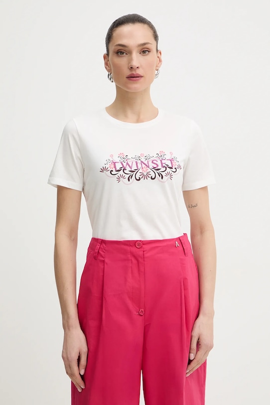 Футболка Twinset, бежевый
Футболка Twinset, бежевый